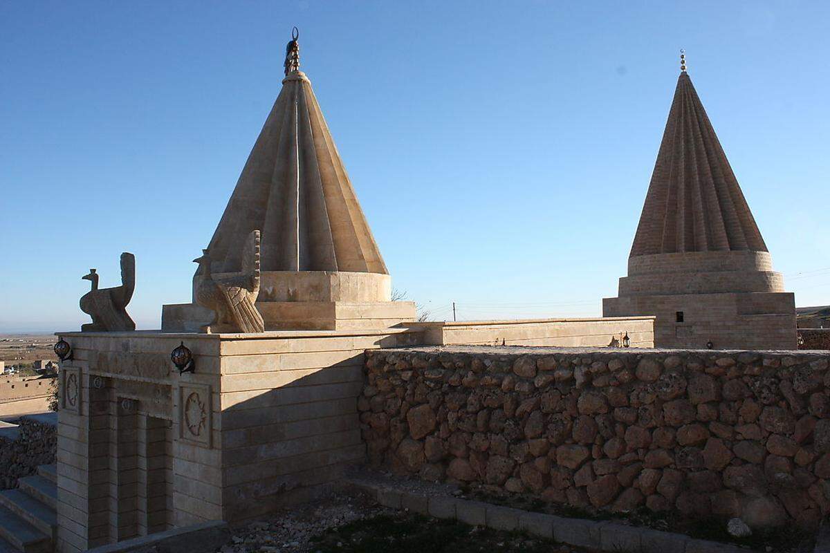 Das Heiligtum von Sherfedin blieb während des IS-Ansturmes unversehrt. Hätten es die Extremisten eingenommen, wäre es zerstört worden.