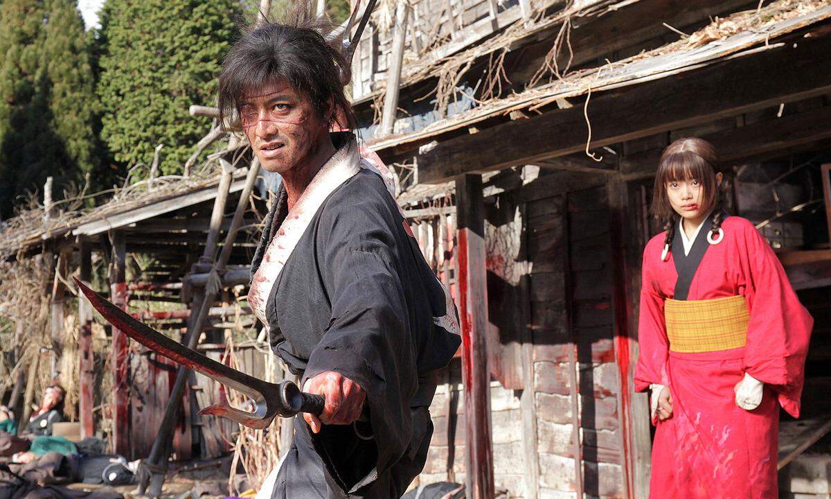 Freitag, 22. September, 20 Uhr (Filmcasino) Die Manga-Verfilmung Blade of the Immortal - der 100. (!) Film des japanischen Ausnahme-Regisseurs Takashi Miike.