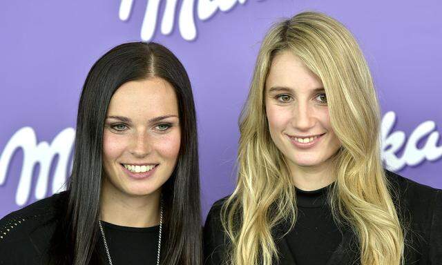 Anna Veith und Anna Gasser