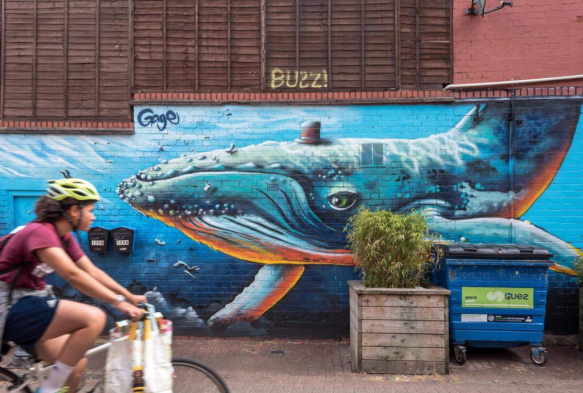 Europas größtes Festival für Street Art und Graffiti findet im englischen Bristol statt - heuer bereits zum zehnten Mal.    