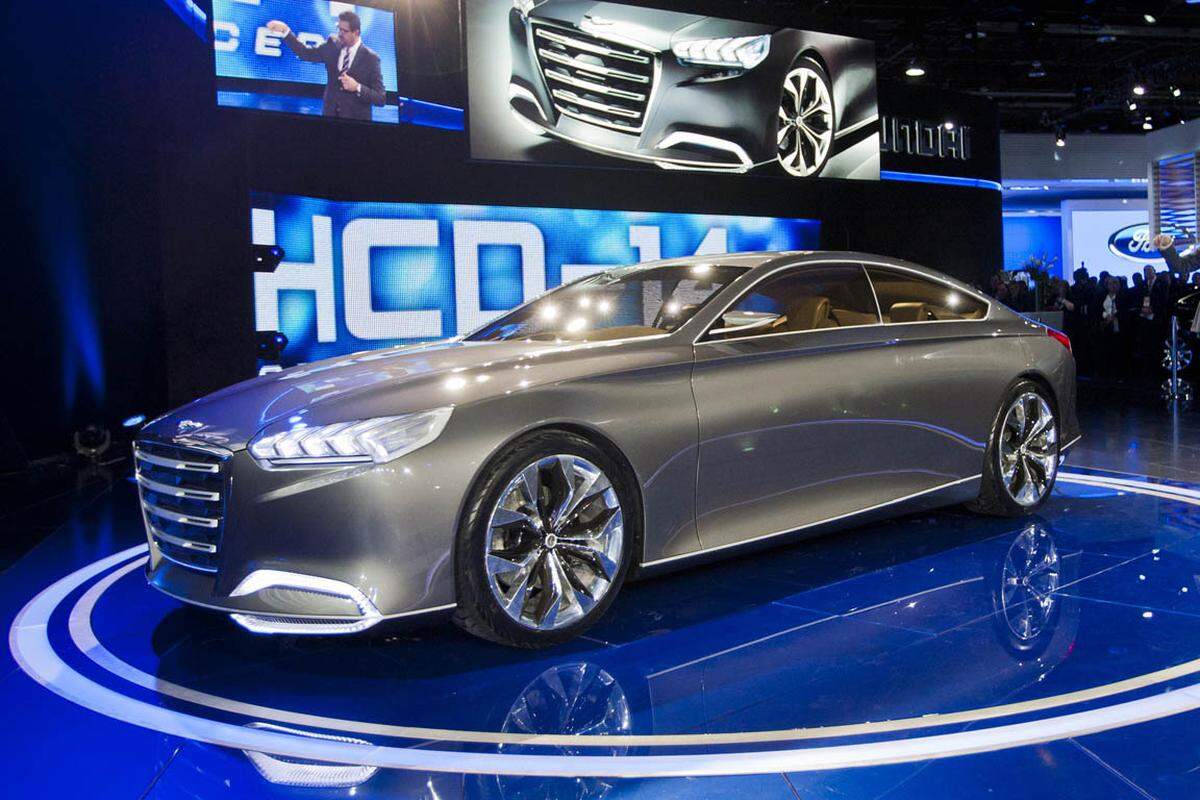 Während der Hyundai HCD-14 Genesis noch als Studie durch die Autoshows geistert, wurden 2012 in Österreich 19.286 sehr reale Hyundais angemeldet. Die Zahl der Neuzulassungen stieg damit um 6,4 Prozent, der Marktanteil bei den Neuzulassungen beträgt 5,7 Prozent.