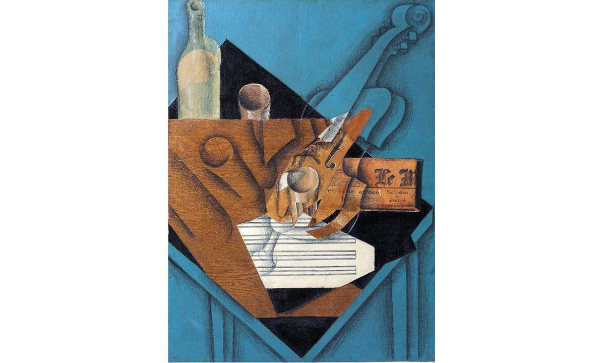 Juan Gris’ “La table du musicien“, gekauft 1966 aus der Sammlung Thompson.