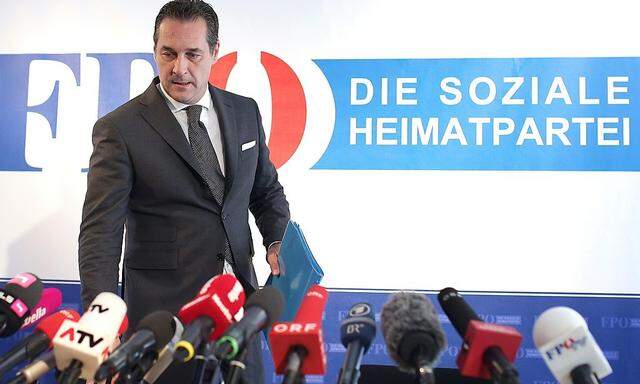 Heinz-Christian Strache knüpft Kontakte mit der SPÖ auf Bundesebene.