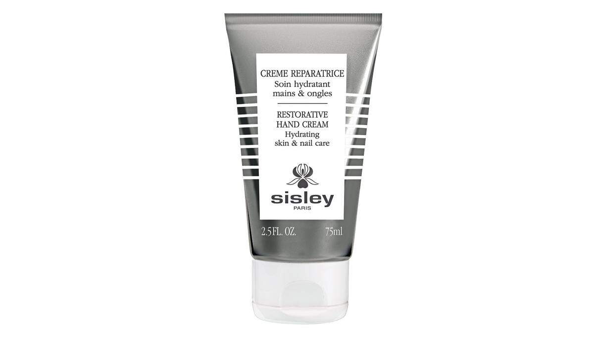 Restorative Hand Cream“ von Sisley spendet Feuchtigkeit und pflegt die Nägel, 75 ml um 73 Euro.