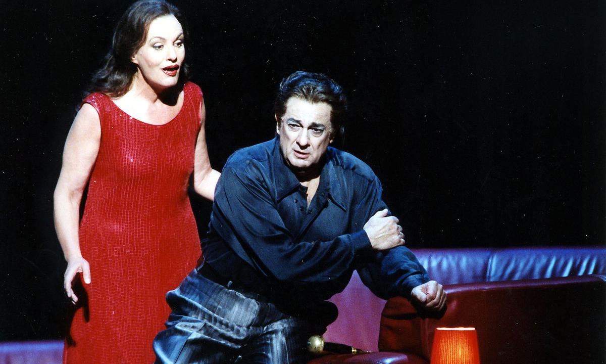 Parsifal mit Placido Domingo, 2005 in der Staatsoper.