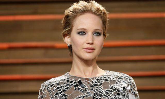 File photo of actress Jennifer Lawrence arriving at the 2014 Vanity Fair Oscars Party in West Hollywood