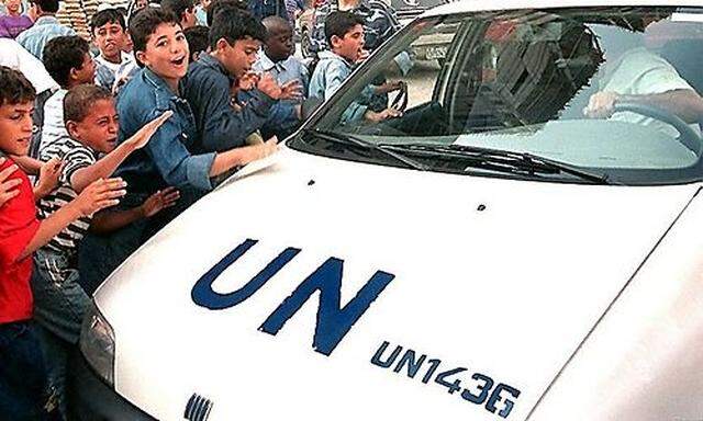 UN-Konvoi im Gazastreifen