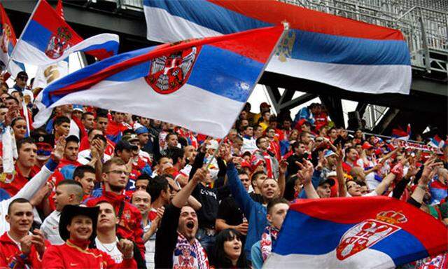 Serbien gefaehrlichsten Fans Welt