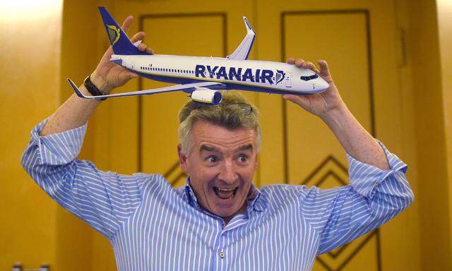Ryanair-Chef O'Leary wirbelt die Luftfahrtbranche kräftig durcheinander.