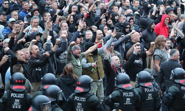 Proteste in Chemnitz