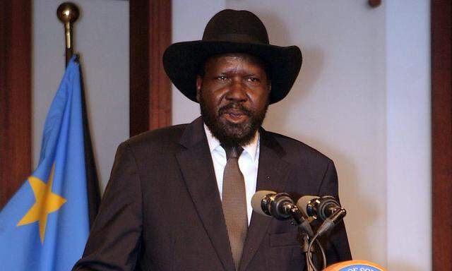 Der Mann mit dem Hut: Südsudans Präsident Salva Kiir ist nur selten ohne seine Kopfbedeckung zu sehen