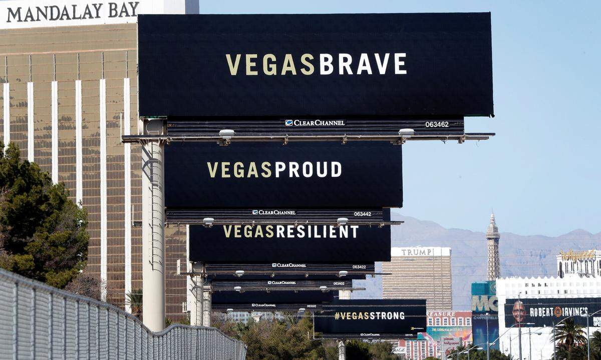 "Billboards" on Vegas Boulevard