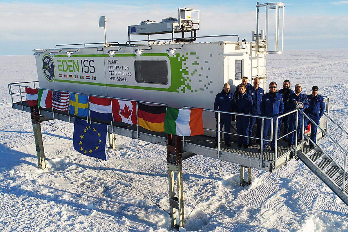 Nach einem einjährigen Härtetest in Polarnacht und eisiger Kälte hat sich das Deutsche Zentrum für Luft- und Raumfahrt (DLR) zufrieden mit seinem experimentellen Eden-ISS-Gewächshaus in der Antarktis gezeigt.