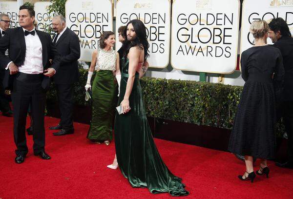 2015 war das Jahr des ersten österreichischen Transgender-Auftritts bei der Golden Globe Gala.