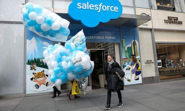 Salesforce - der große Konkurrent von SAP.