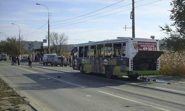 Die Attentäterin zündete die Granate in einem Bus im ehemaligen Stalingrad und riss mehrere Menschen mit in den Tod.