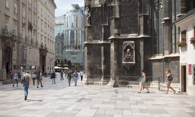 So soll das Pflaster auf dem Stephansplatz künftig aussehen.