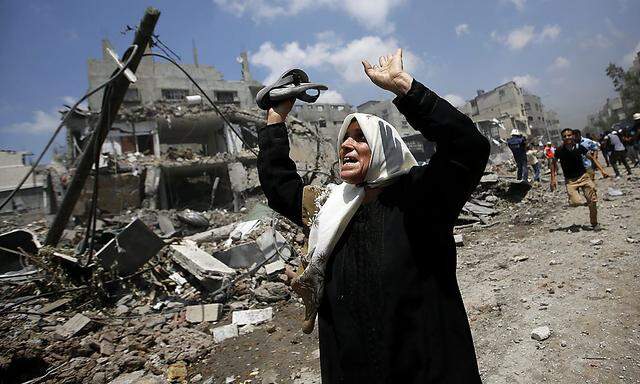 Ein Bild aus dem Juli 2014. Israel fuhr einen aggressiven Kurs in Gaza.