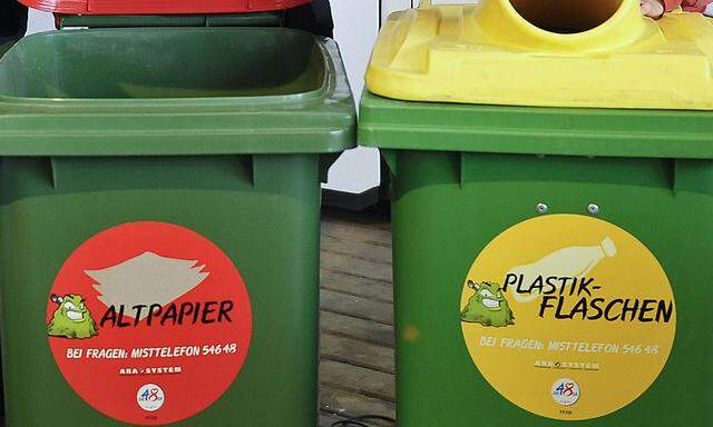 Die Abfallberater klärten über Mülltrennung auf