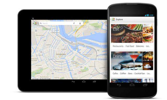 Das neue Google Maps für Tablets und Smartphones