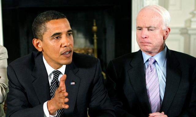 Barack Obama:  "Wenige von uns wurden so herausgefordert, wie John es einst wurde, oder mussten den Mut zeigen, den er gezeigt hat"