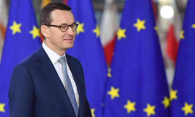 Mateusz Morawiecki (im Bild) schickt seinen Außenminister zum Visegrád-Treffen nach Jerusalem.