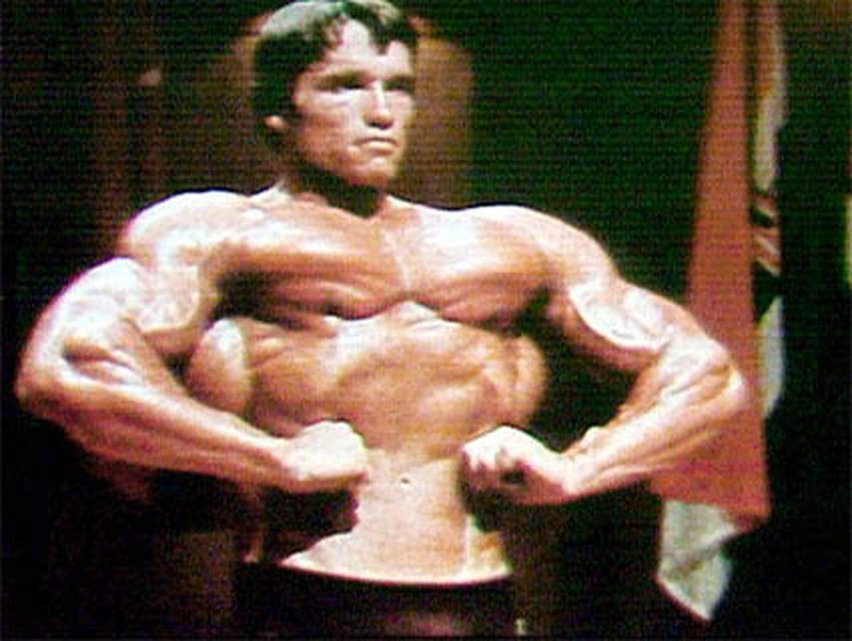 Auch in dieser Wertung schaffte es "Arnie" unter die Top 10: Die Japaner wählten ihn auf Platz sechs der attraktivsten Politiker.   Bild: ORF, Dokumentation 'Die Schwarzenegger Story - Vom Bodybuilder zum Gouverneur'