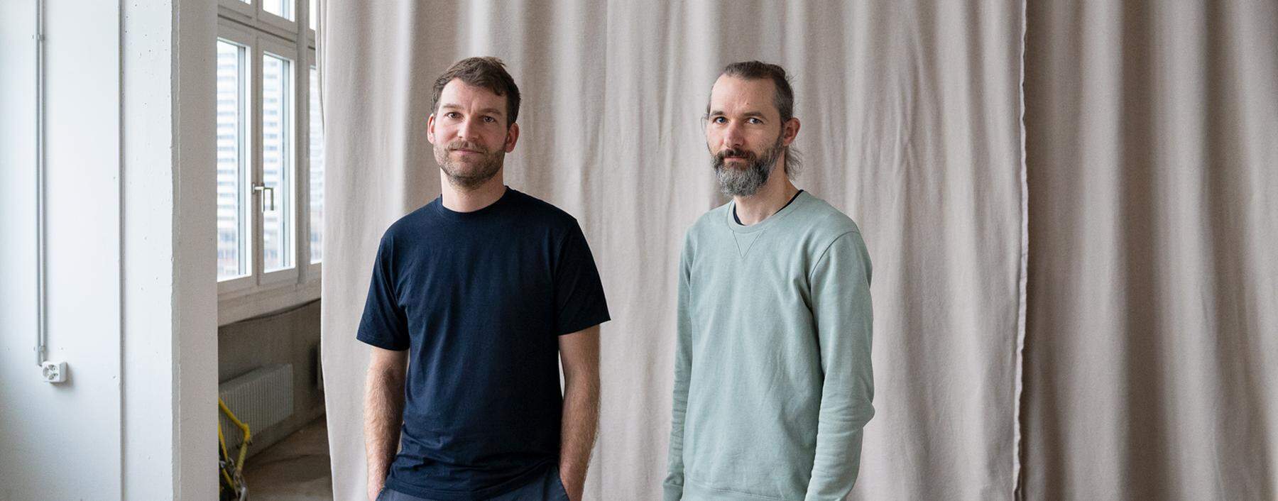 Michael Meier (links) und Christoph Franz widmen sich von Zürich aus künstlerischen Projekten in verschiedenen Städten. 