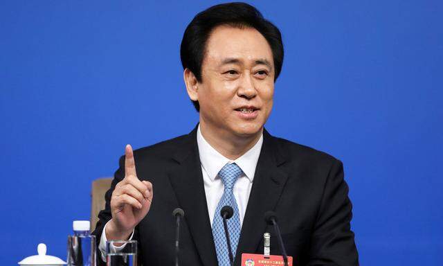 Evergrande Group Chairman Xu Jiayin 
