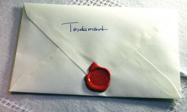 Symbolbild: Testament.