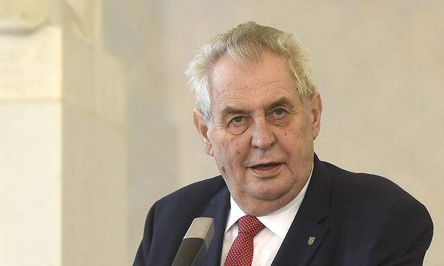 Archivbild: Milos Zeman  