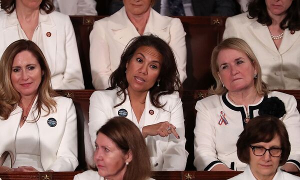 Die demokratische Abgeordnete Veronica Escobar hätte Trump gerne widersprochen, als dieser meinte, El Paso sei dank der Grenzbefestigung sicherer geworden.