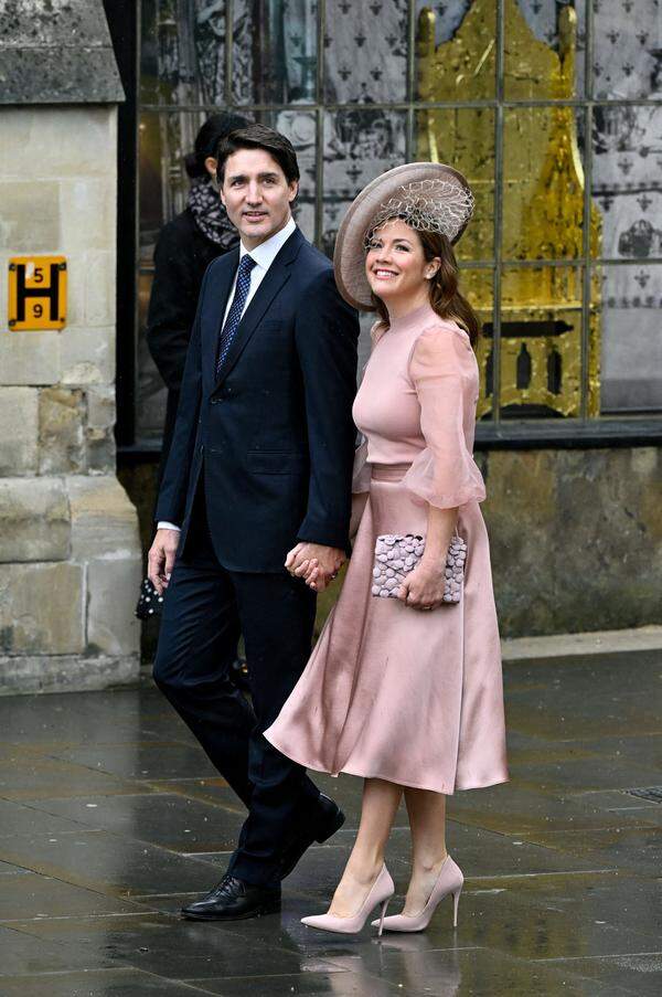 Der kanadische Premierminister Justin Trudeau mit Ehefrau Sophie.