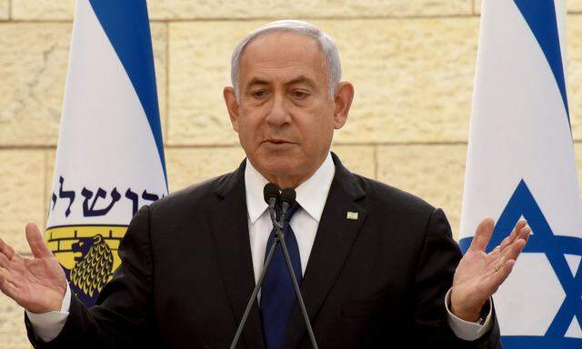 Benjamin Netanyahu verbleibt an der Spitze einer Übergangsregierung