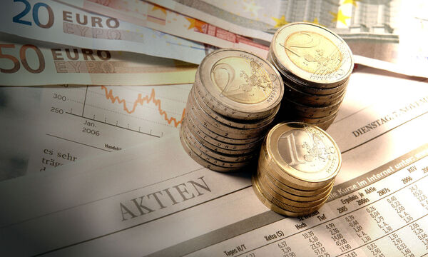 Aktien und Eurogeld - stocks and euro money