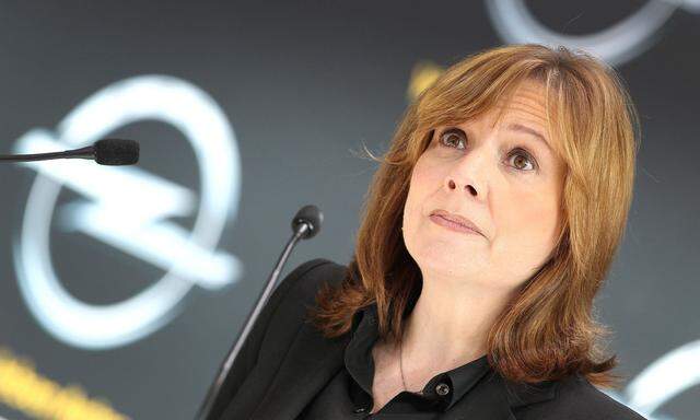 GM-Chefin Mary Barra hat den Konzern von Opel befreit