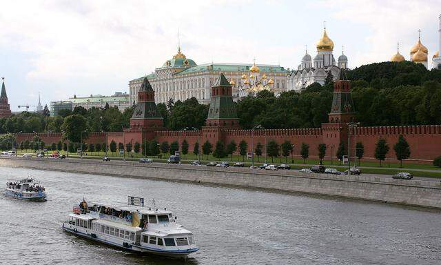 Russland, Moskau, Kreml, Kremlmauer