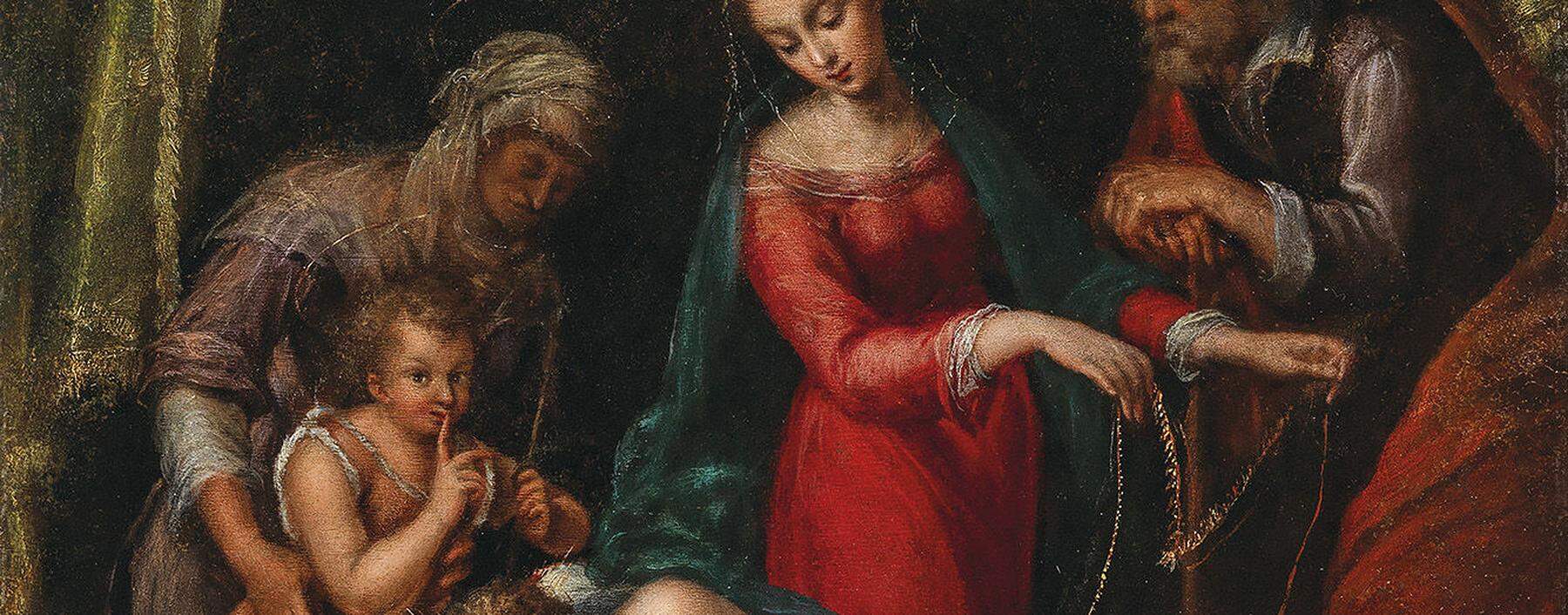 Lavinia Fontana, Madonna del Silenzio.