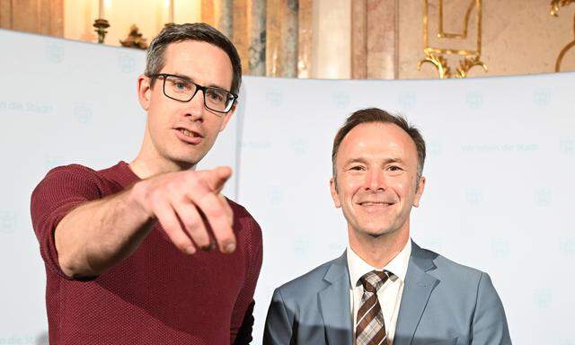 Kay-Michael Dankl (KPÖ Plus) und SPÖ-Vizebürgermeister Bernhard Auinger sind die Sieger der Wahl. 