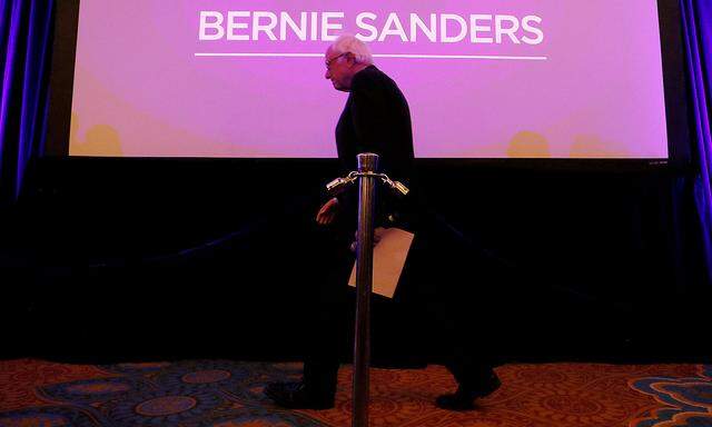 Democratic 2020 U.S. presidential candidate Sanders campaigns in Charleston