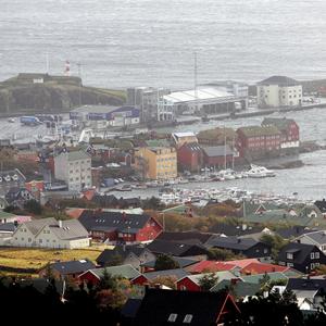 Archivbild aus Torshavn auf den Färöer Inseln.