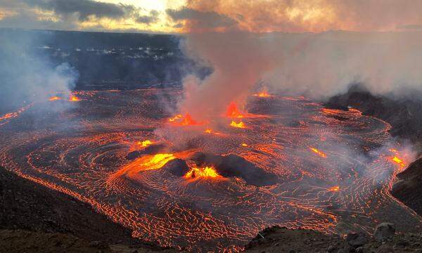 Der Kilauea gilt als einer der aktivsten Vulkane der Welt. 