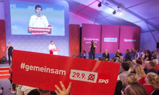 Nach dem desaströsen SPÖ-Wahlergebnis sei nun der dringende Wunsch entstanden, etwas zu tun. 
