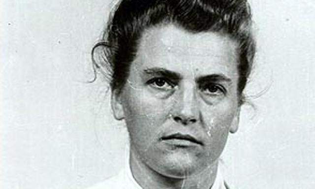 Maria Mandl wurde zum Tod verurteilt.