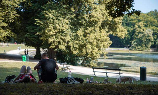 Ein Bild aus besseren Tagen, Brüssels grüne Oase: Bois de la Cambre