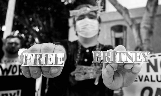 Aktion der #FreeBritney-Bewegung