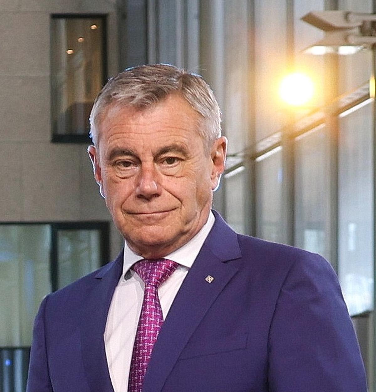 Heinrich Schaller, Generaldirektor der Raiffeisenlandesbank Oberösterreich.