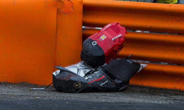 2nd November 2019; Sepang Circuit, Sepang Malaysia; MotoGP Malaysia, Qualifying Day; Officials retrieve the number 63 P