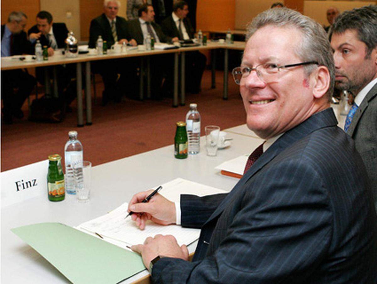 Finanz-Staatssekretär Alfred Finz brachte es kurzzeitig zum Wiener ÖVP-Chef. Aktuell spielt er in der Innenpolitik keine Rolle mehr, er ist als Ombudsmann der Klein- und mittleren Unternehmen tätig.