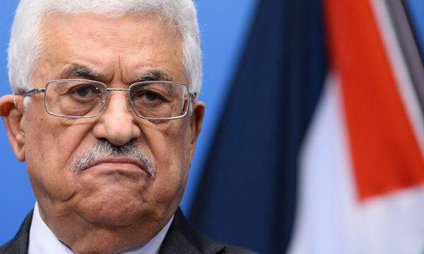 Palästinenserpräsident Mahmoud Abbas. 